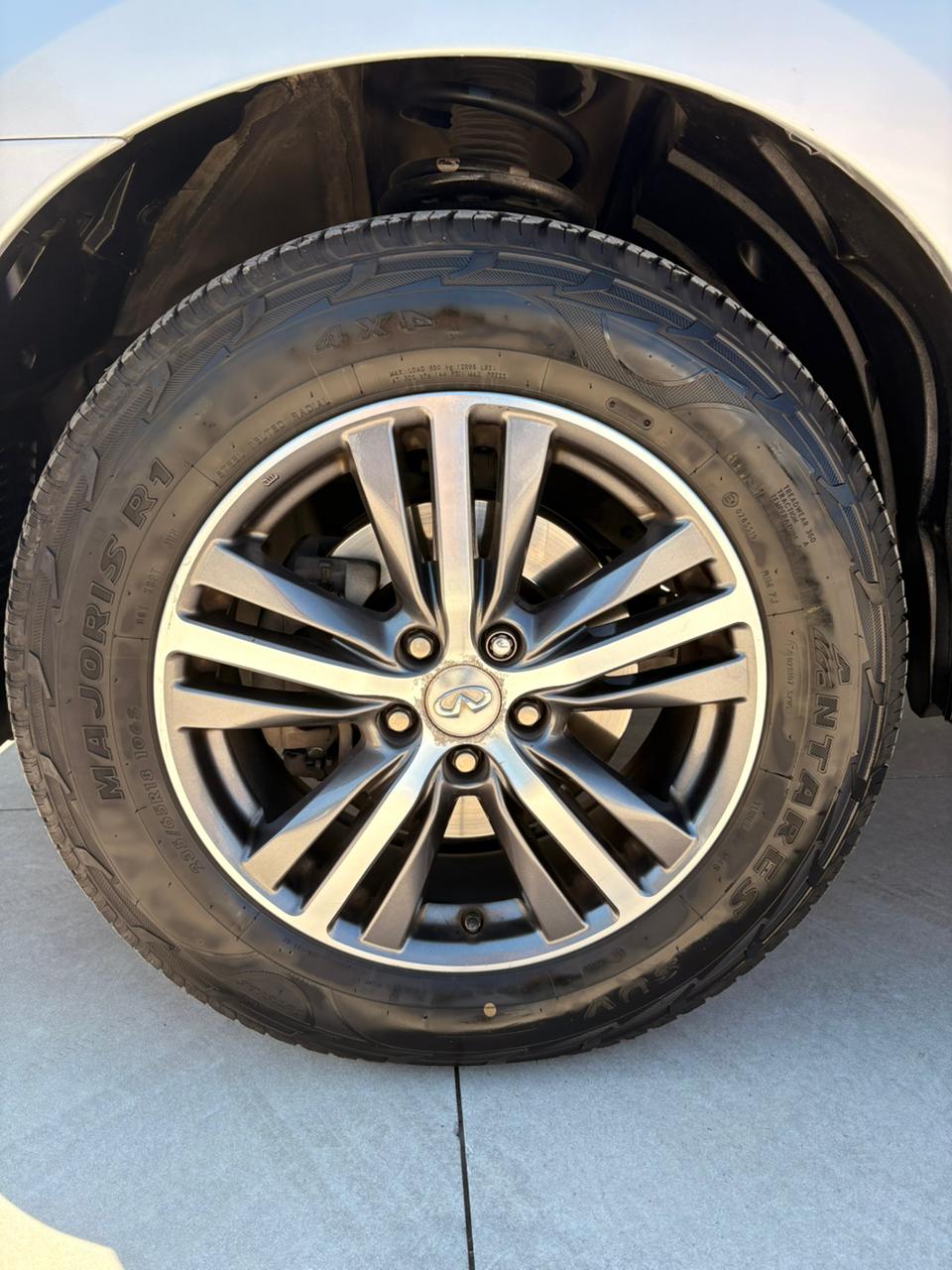 2017 INFINITI QX60 INSPIRATION PLUS V6 3.5L 265 CP 5 PUERTAS AUT PIEL BA AA QC