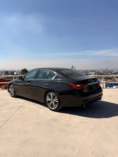 2021 INFINITI Q50 HYBRID V6 3.5L 360 CP 4 PUERTAS AUT PIEL BA AA QC