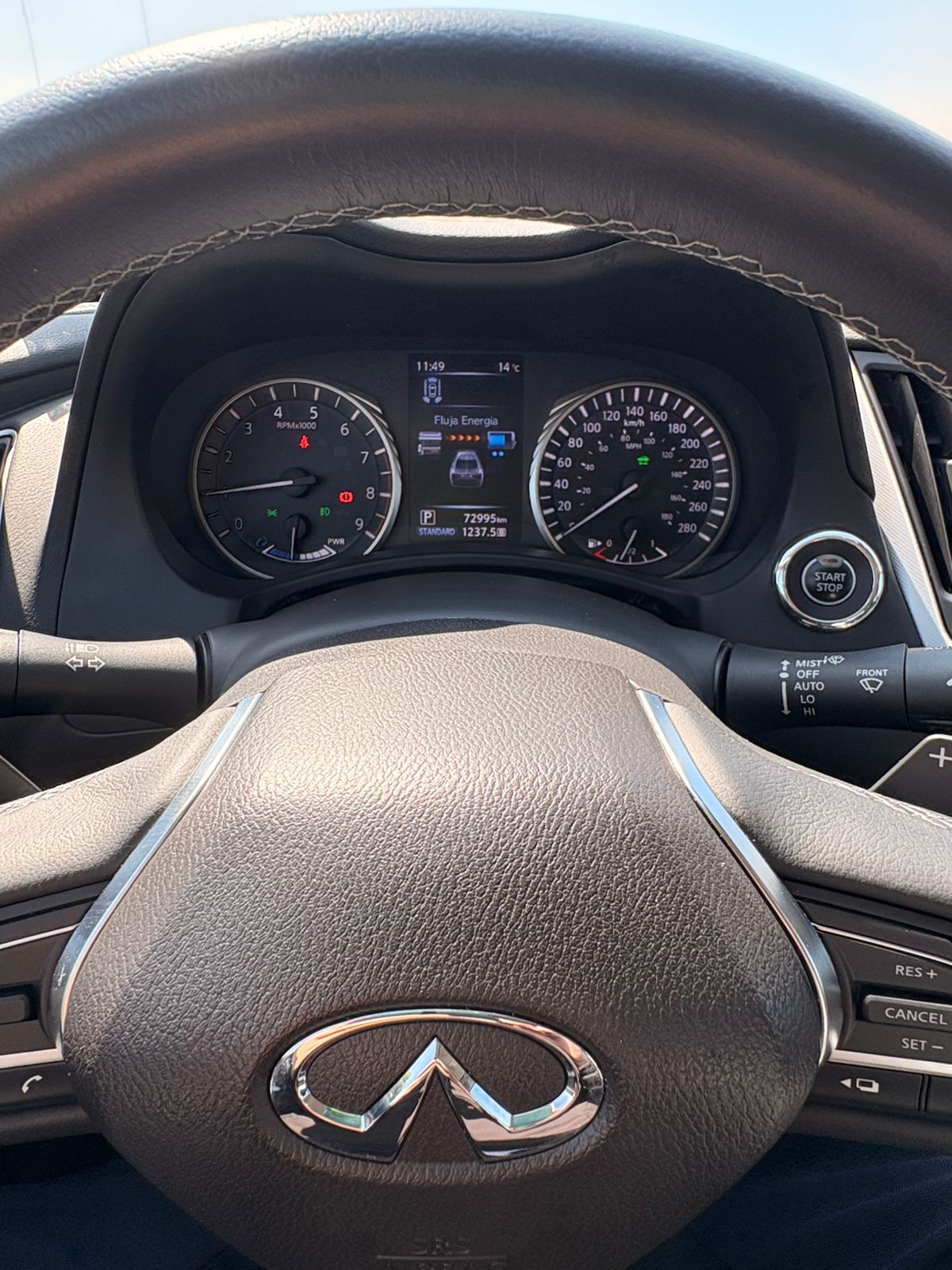 2021 INFINITI Q50 HYBRID V6 3.5L 360 CP 4 PUERTAS AUT PIEL BA AA QC