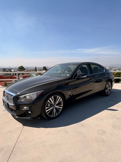 2021 INFINITI Q50 HYBRID V6 3.5L 360 CP 4 PUERTAS AUT PIEL BA AA QC