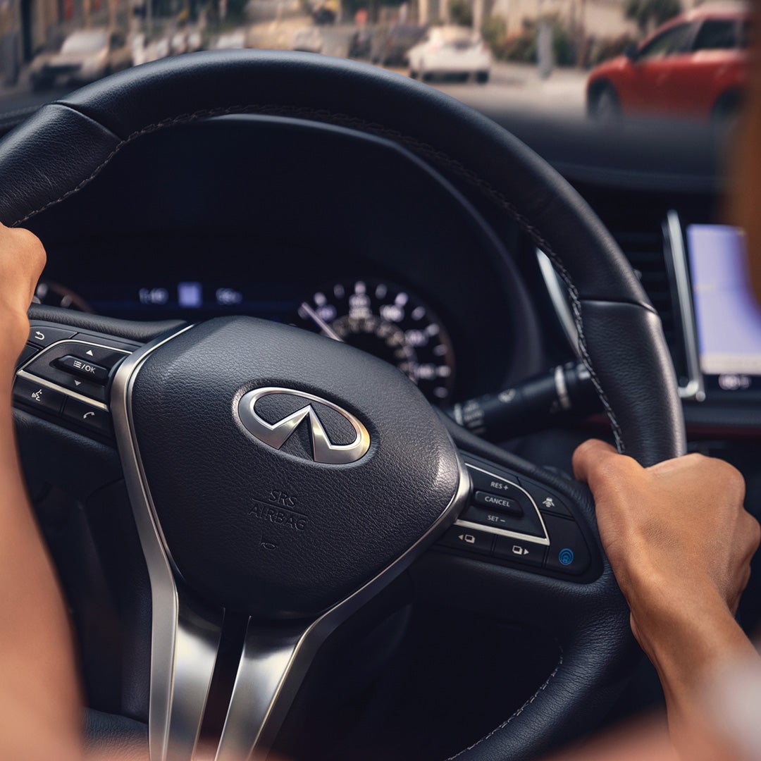 2025 INFINITI QX50 ProPILOT Assist tecnología de seguridad que favorece una conducción segura